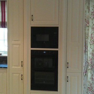 Ivory painted kitchen