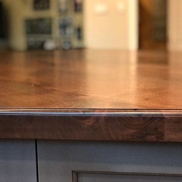 Jamison, PA - Kitchen Remodel with Live Edge Counter