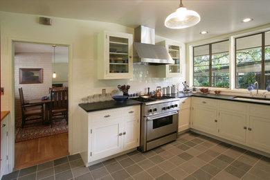 Traditional kitchen in Los Angeles.