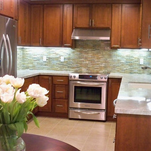 Asian kitchen designs - Inspiration for an asian kitchen remodel in San Francisco