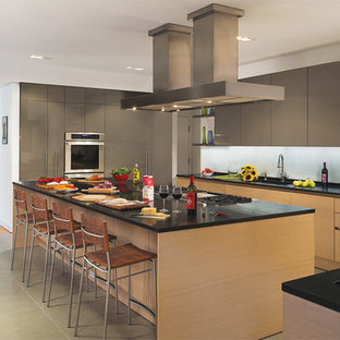 Contemporary kitchen photos - Trendy kitchen photo in DC Metro