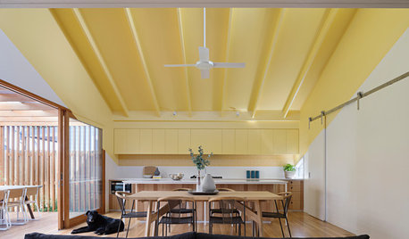 Room of the Week: A Joyful Living Area in Sunny Yellow