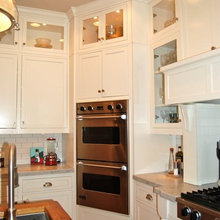 Corner oven design