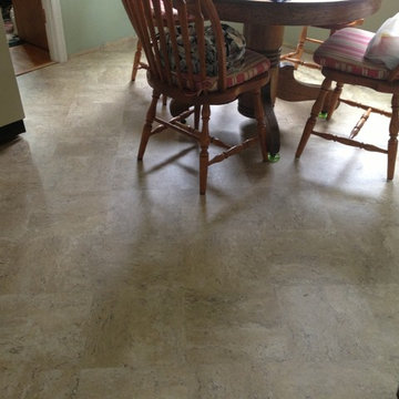 Kardean Knight Tile 12x12 installed on a Diagonal in Bel Air, MD Kitchen