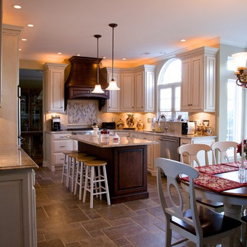 Kashmir Gold Granite Kitchen