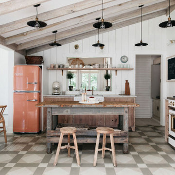 Kate Marker Leo Cottage Makeover with Big Chill Appliances