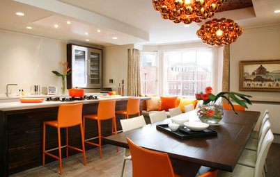 Houzz Tour: Contemporary Glamour in a Historic London Flat