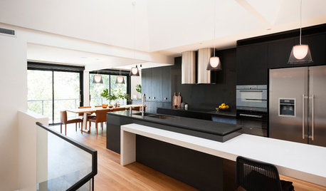 Houzz Tour: House on a Slope Goes Upside Down to Let In Light