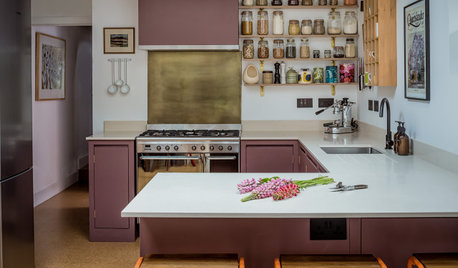 Kitchen Tour: An Inspired Colour Choice for a Cosy, Contemporary Room