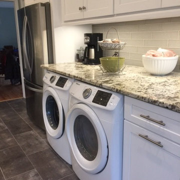 Kingston Springs Kitchen Remodel with Laundry in Kitchen and Pantry