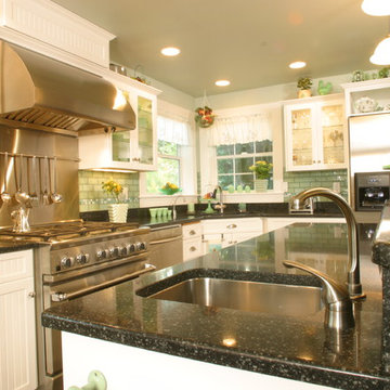 Kitchen Addition with Jadite Accents