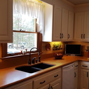 Kitchen After - Cabinets, Sink and Countertop