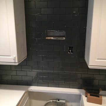 Kitchen-aid cook-top and Whirlpool hood install