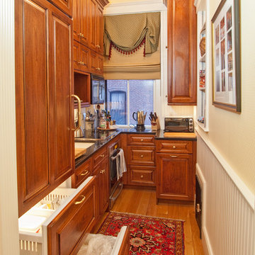Kitchen and bath renovation in little Back Bay flat