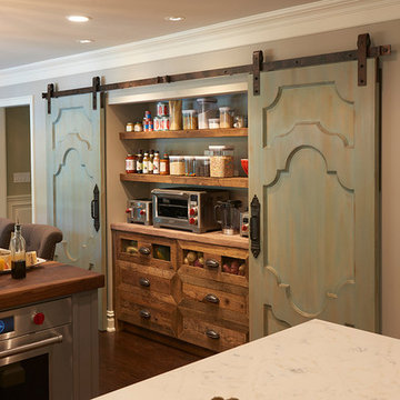 Kitchen and butler pantry