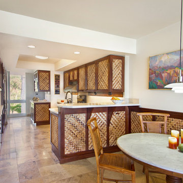 Kitchen and dining area