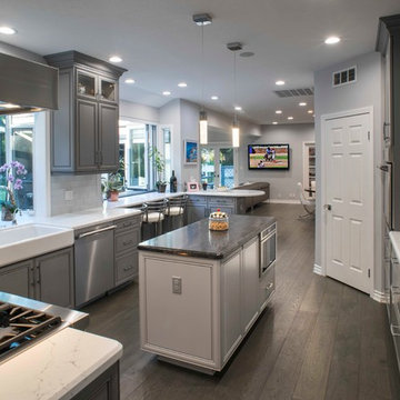 Kitchen and family room remodel – Pasadena, CA.