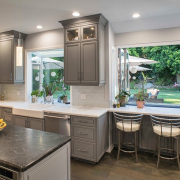 Kitchen and family room remodel – Pasadena, CA.