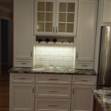 kitchen and family room renovation Canton, MA