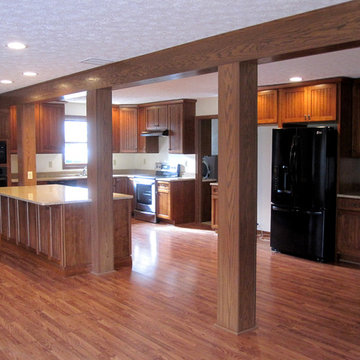 Kitchen and Family room