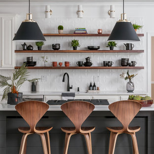 Kitchen and Living Room Design