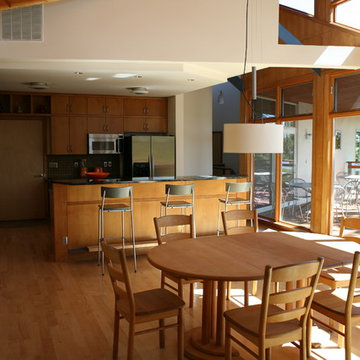 Kitchen and Outdoor Deck