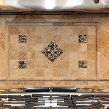 Kitchen B'splash - Natural Stone Tile