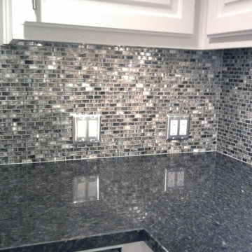 Kitchen Back Splash - Glass Mosaic Tile