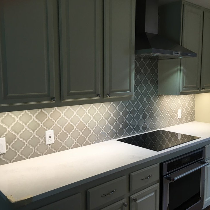 Arabesque Tile Backsplash | Houzz