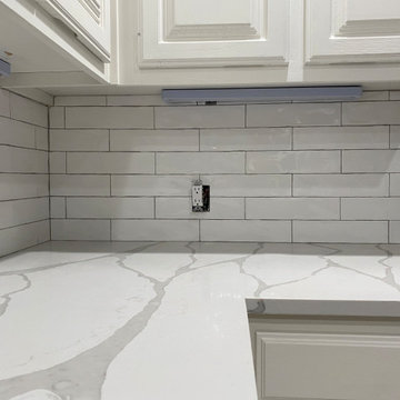 KITCHEN - Backsplash - Ceramic Subway Tile 3" x 12"