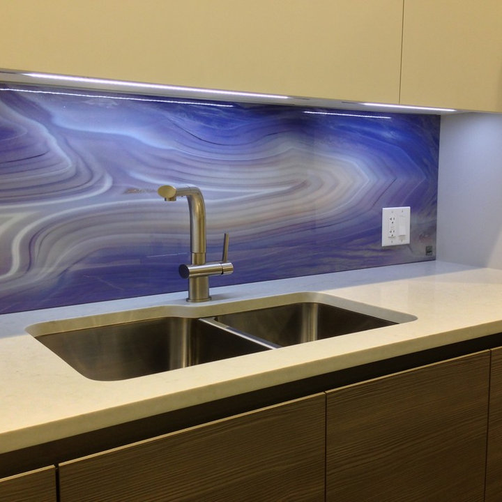 Epoxy Resin Backsplash Photos & Ideas Houzz