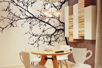 Dining room - modern dining room idea in Other