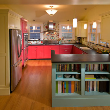 Kitchen, bath, office