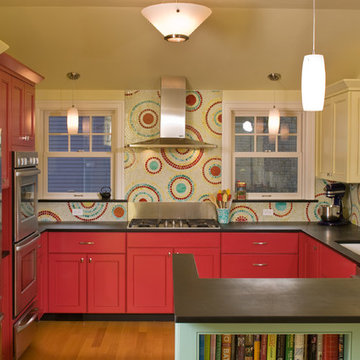 Kitchen, bath, office