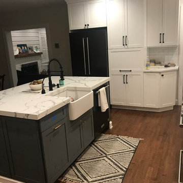 Kitchen, bathroom, laundry and mudroom