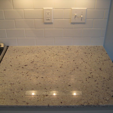 Kitchen: Bianco Romano granite