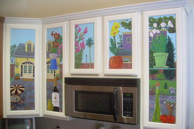 Kitchen Cabinet Mural