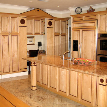 Kitchen Cabinet Refacing Natural Wood
