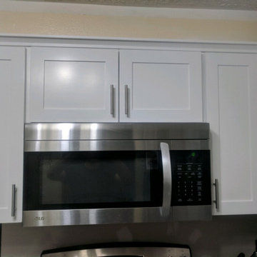 Kitchen Cabinet Refinish Project Example #3