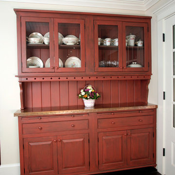 Kitchen Cabinetry Built ins and Barn Restoration