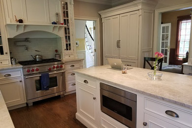 Kitchen cabinets and custom island