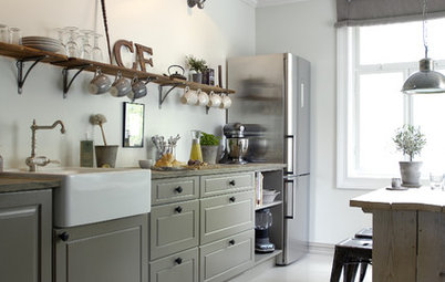 Kitchen of the Week: Vintage Flair for a Modern Norwegian Family