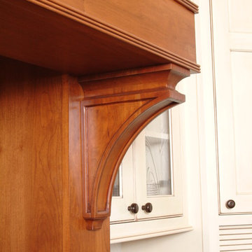 Kitchen Corbel Detail Custom Vent Hood