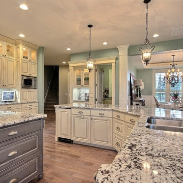Kitchen Countertops - The Party Palace - Custom Ranch on Acreage
