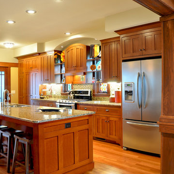 Kitchen, Craftsman Style - The Bixby Knolls