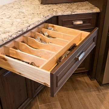 Kitchen Cutlery Tray Drawer Accessory