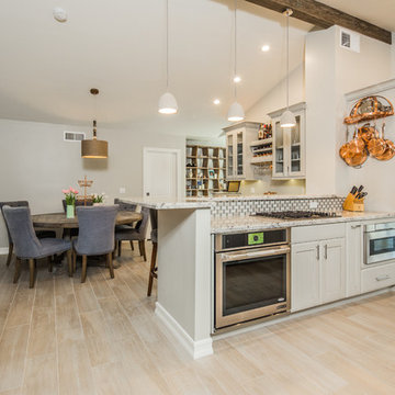 Kitchen: Del Mar Modern Beach Home Full Design and Renovation