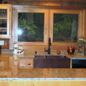 Kitchen Design - Copper Sink and Cambria Countertops