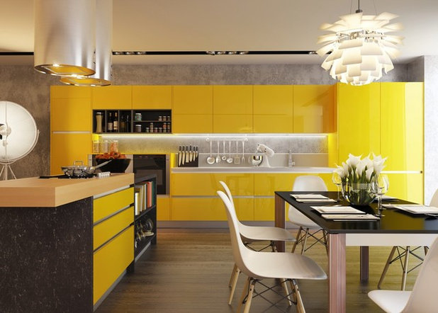 Contemporary Kitchen by Quirc Interior Design