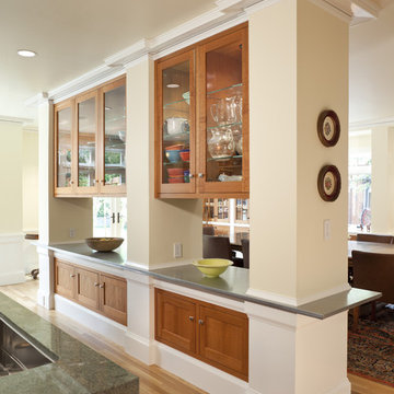 Kitchen divider cabinets